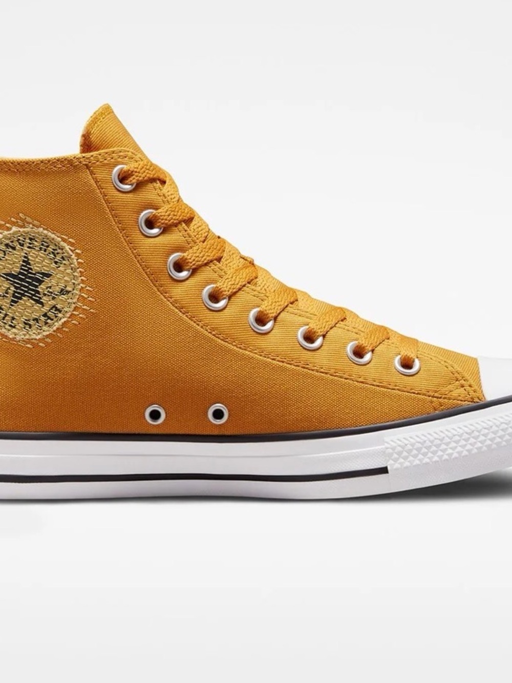 Like NEW Converse Chuck Taylor All Star Sneakers. Mustard Yellow | M8.5/W10 - Picture 3 of 12